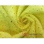 Tkanina bawełniana – żółta wzorzysta struktura